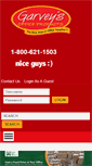 Mobile Screenshot of getgarveys.com